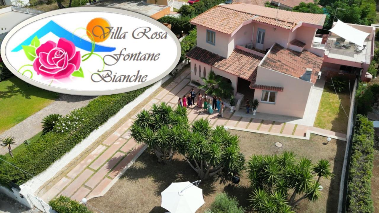 Pool Seaside Relais - Ville Ninfea, Marea, Rosa E Cassiopea Fontane Bianche Exterior photo